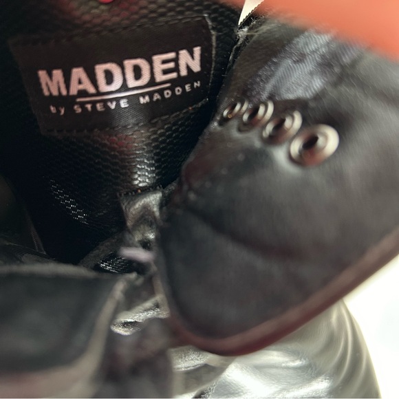 Madden by Steve Madden Devlon men’s black Ankle Boots 13 - Picture 11 of 12